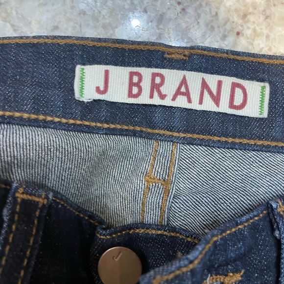 J Brand Skinny Leg Mid Rise Jeans Pure Wash 26 STYLE # 811C032 - Picture 7 of 14